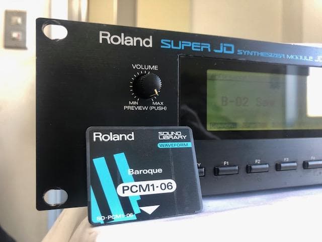 Roland JD-990 VINTAGE SYNTH搭載　ヒロくんさん専用