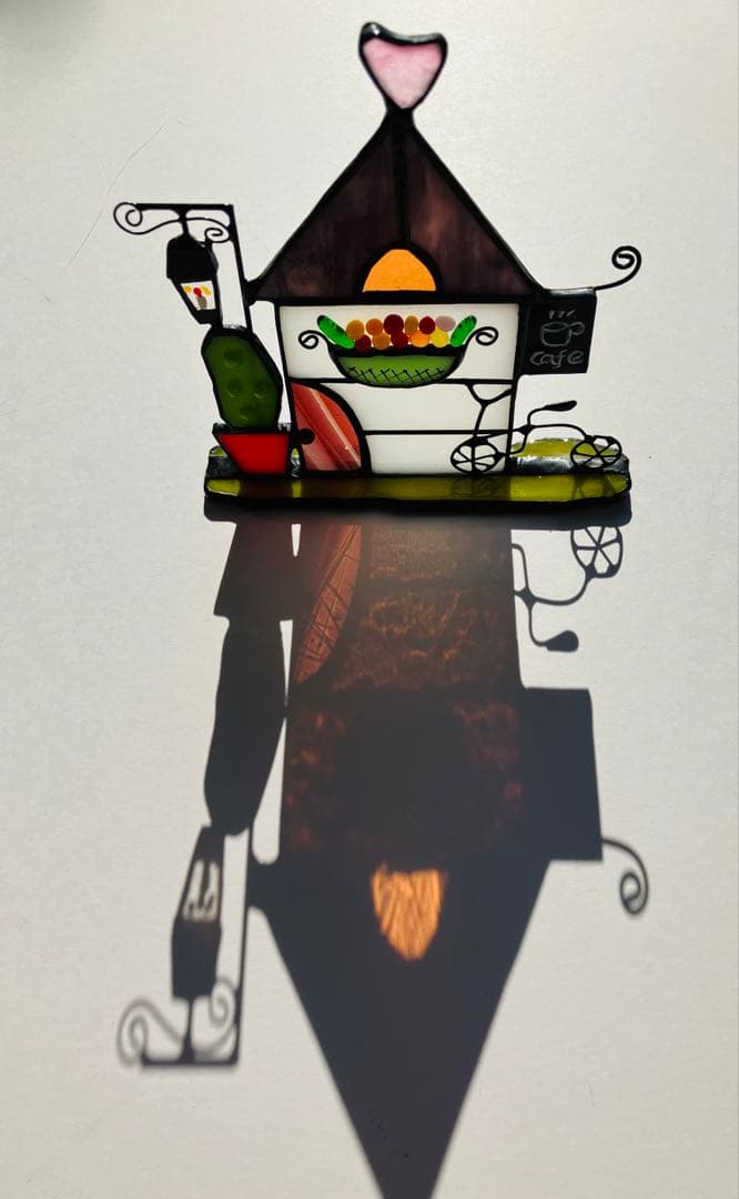 ステンドグラス　cafe4点