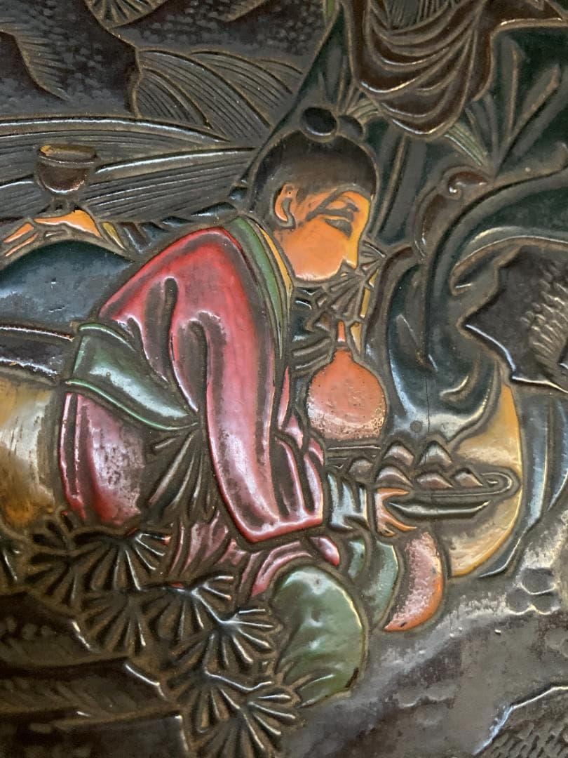 中国 骨董 硯 文鎮 箱 彫刻 書道 古 道具 文箱 漆 筆入 時代 美術