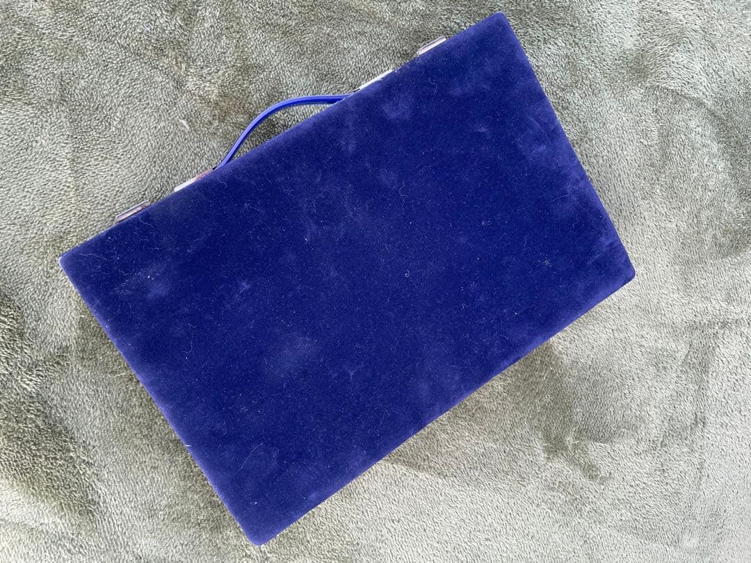 任天堂　役満ブルー　麻雀牌　牌綺麗　練り牌　青　ダイヤ牌