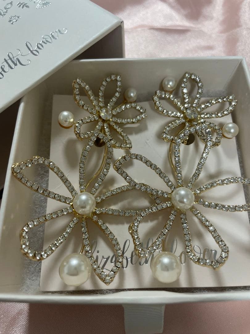 スーツ・フォーマル・ドレス Pavet PearlEarring (Elizabeth Bower)