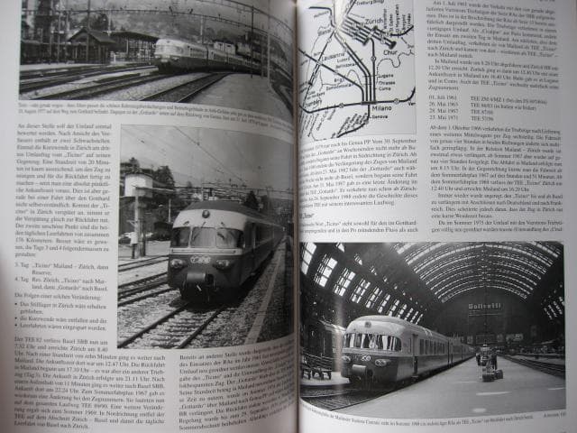 洋書 TEE-Zuege in der Schweiz / PeterGoette