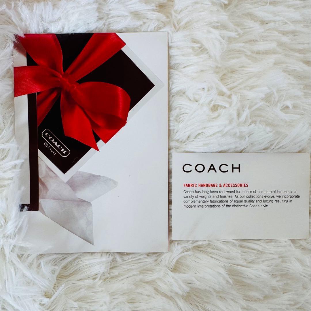 COACH グラフィックハンドバッグ チャーム付き