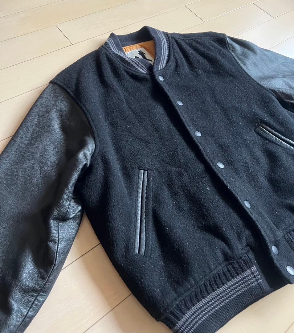 【美品】値下げ交渉可能！古着　スタジャン　ブラック