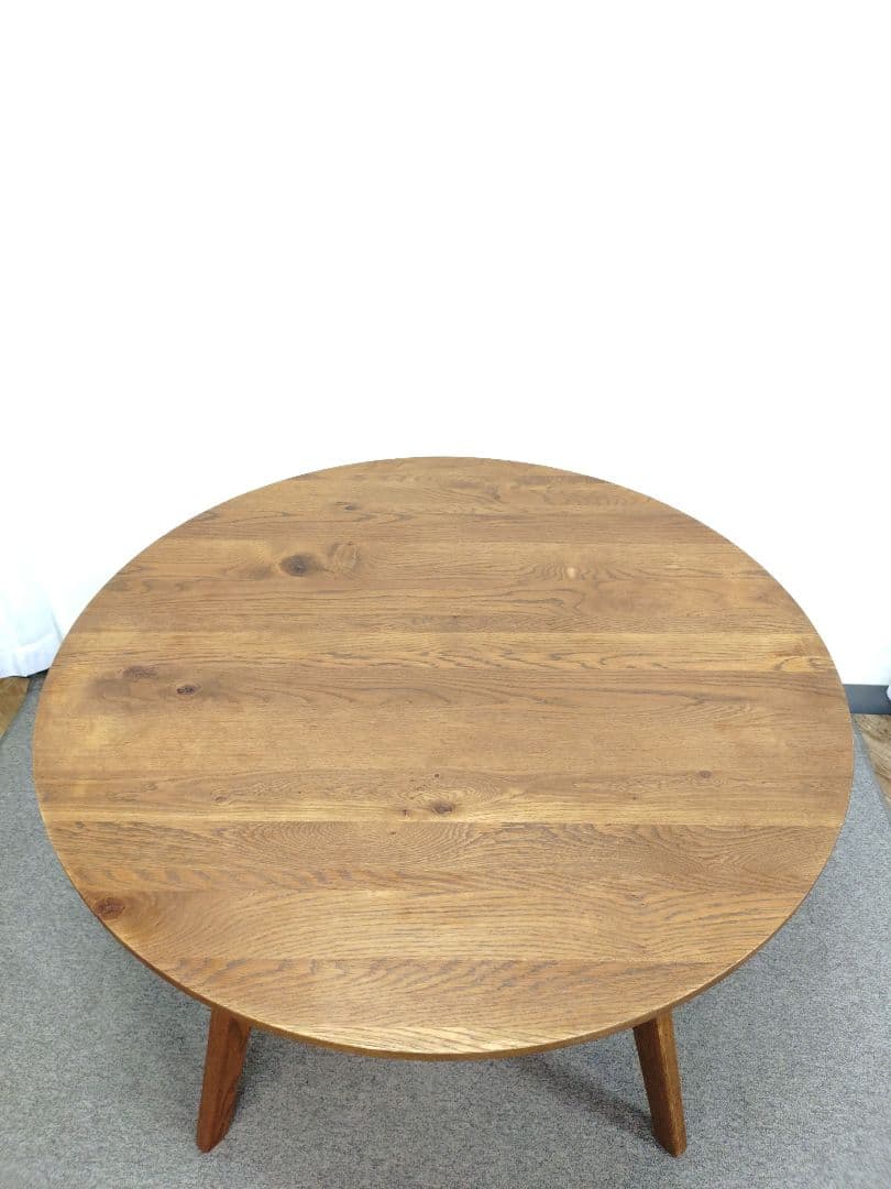 unico ウニコ ADDAY アディ ラウンド ダイニングテーブル 100幅