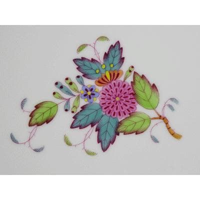 新品ヘレンド アポニーフラワー パーティー（モカ）トレイ40.5cm