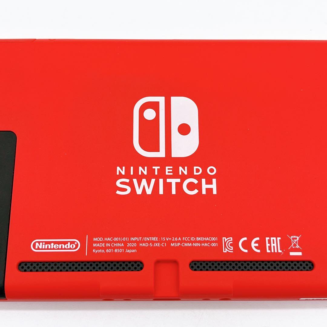【美品】Nintendo Switch 2020マリオレッド ブルーモデル