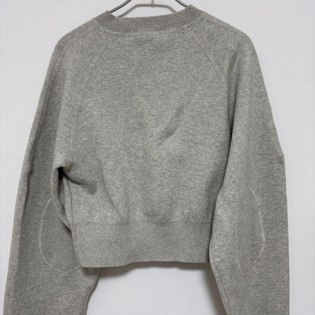 TODAYFUL クロップドニット　グレー