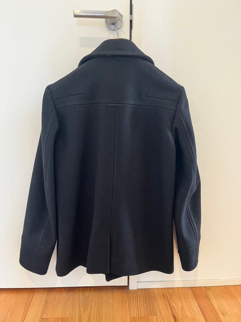 Dior ブラック ウール ピーコート