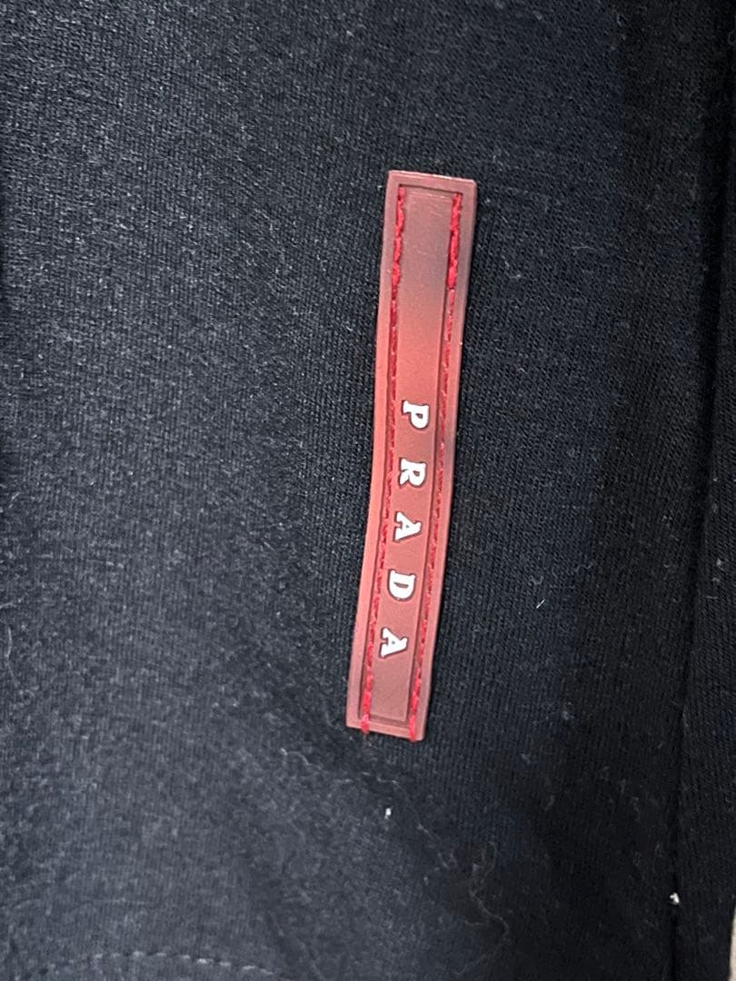 PRADA SPORT 黒 長袖 Tシャツ カットソー