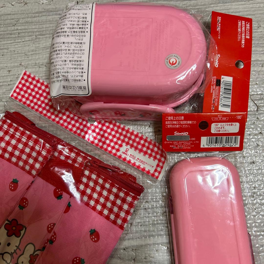 キティ　いちご　ランチボックスセット　サンリオ