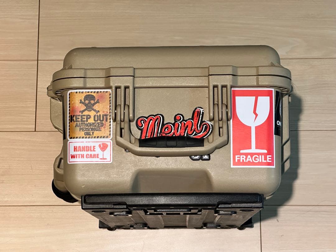 Pelican 1510 Desert Tan ステッカー付き