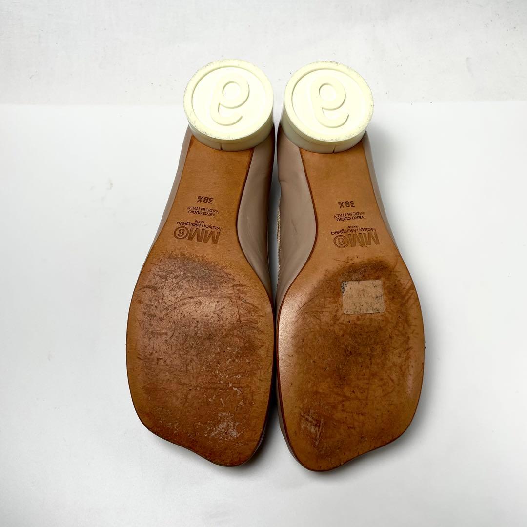 MM6 Margiela メゾンマルジェラ25.5cm フラットシューズ 美品