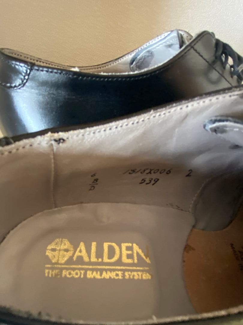 1*4様 オールデン6D Vチップ 539モディファイドラスト