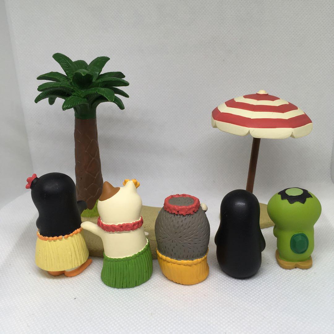 コンコンブル　夏　浜辺　フラダンス三毛猫