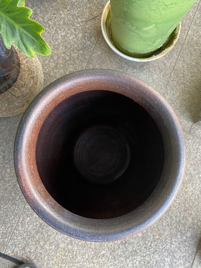 信楽焼　壺　傘立て　大壺　金魚鉢　睡蓮鉢　メダカ　和風