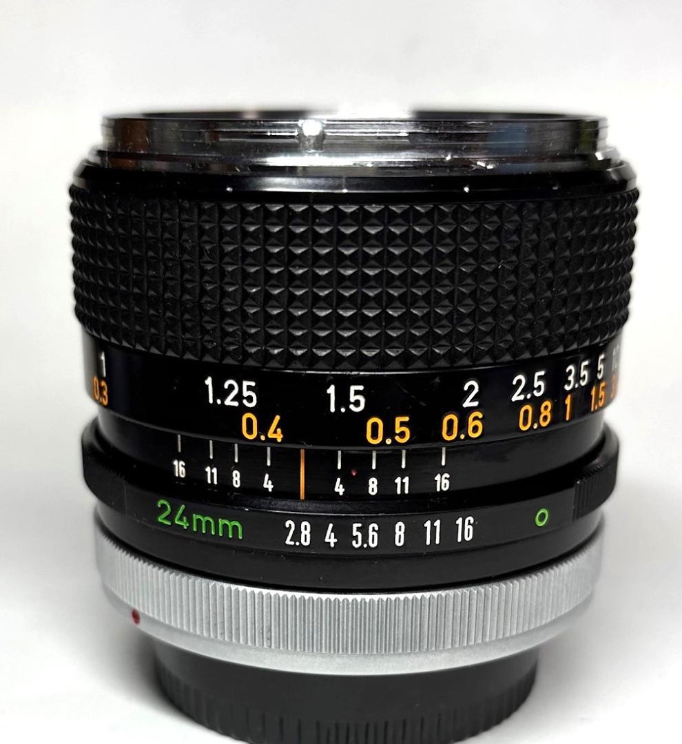 CANON FD 24mm f/2.8 フィルムカメラ用レンズ　動作品