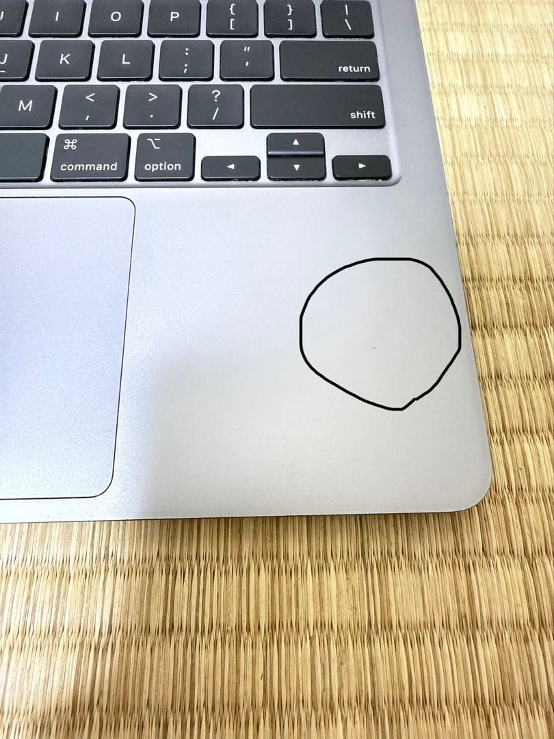 Apple MacBook air M2 16GB 512GB シルバー 本体