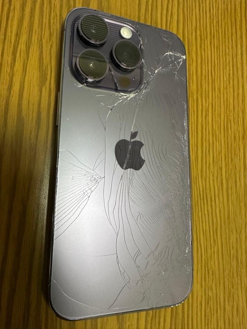 【ジャンク】iPhone 14 Pro 128GB ディープパープル