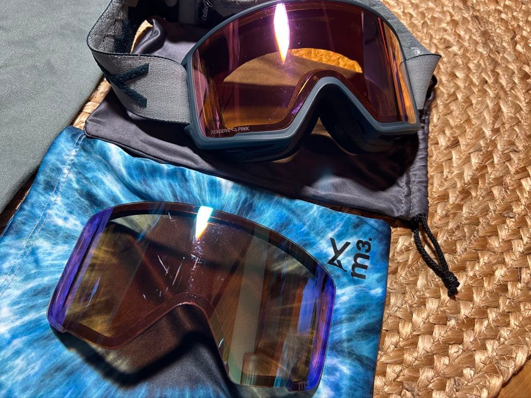 anon. m3 ゴーグル ボーナスレンズ　フェイスマスク付き