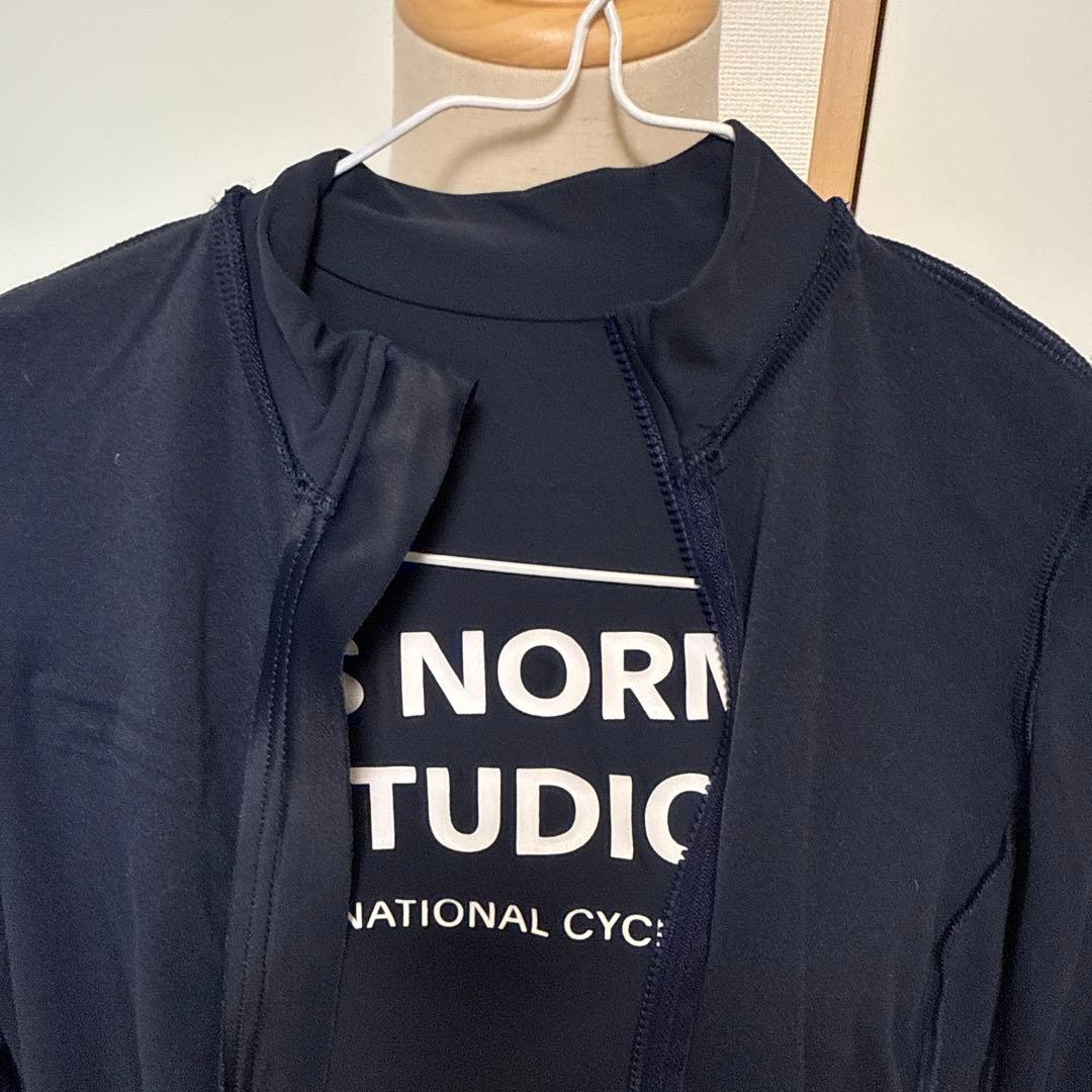 PAS NORMAL STUDIOS レディース サイクルジャージ 紺XS