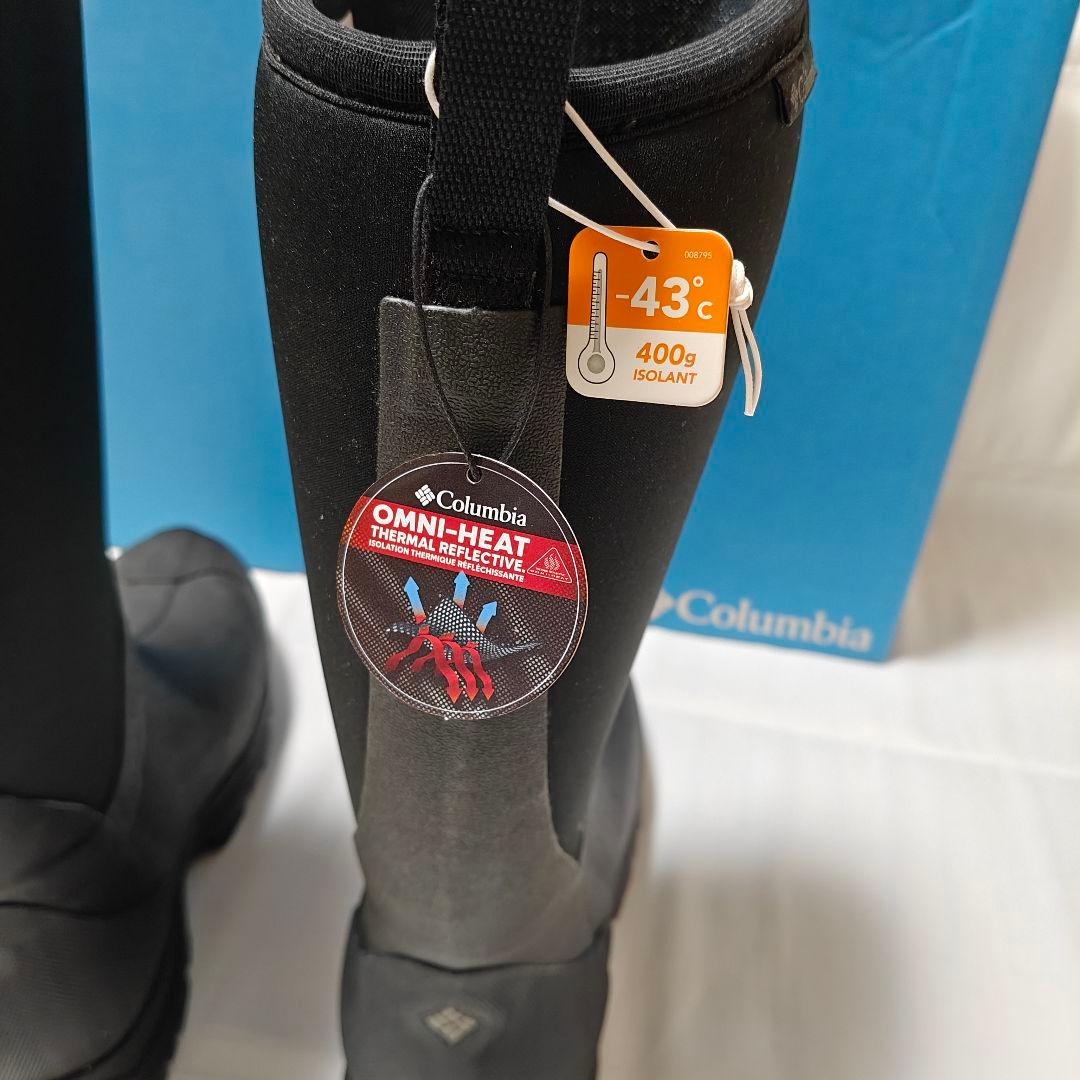 Columbia コロンビア ブラック長靴 30cm
