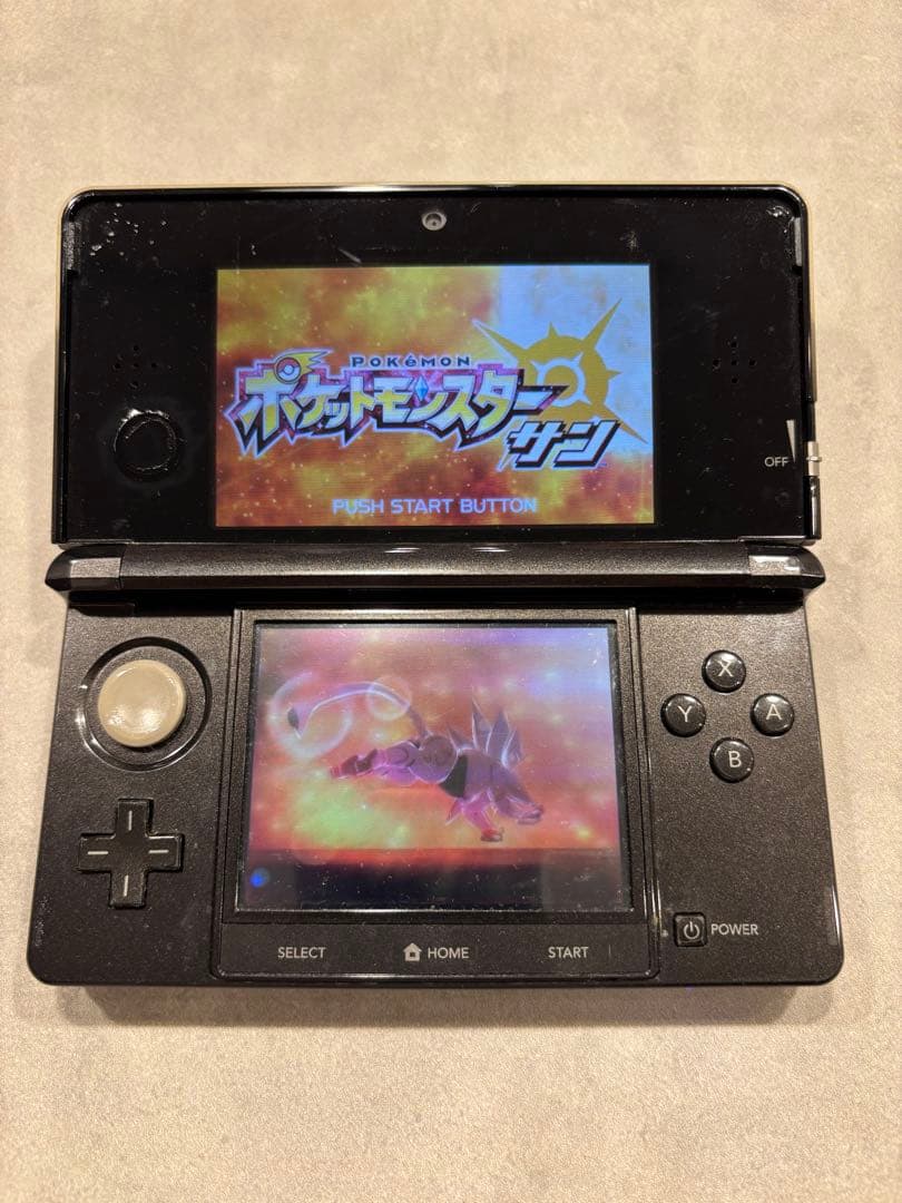【即購入可】ポケットモンスター　サン ニンテンドー3DS本体・充電器付