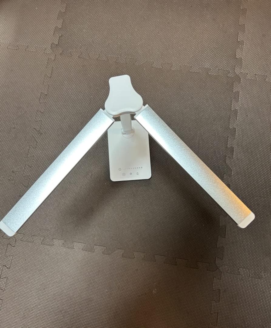 スタンド ダブル光源 卓上 LED デスクライト 電気スタンド