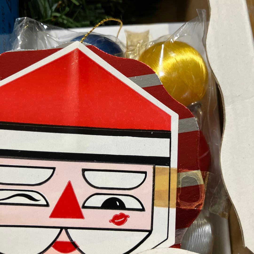 最終セール　昭和レトロ　当時物　ホームセット クリスマスツリーセット