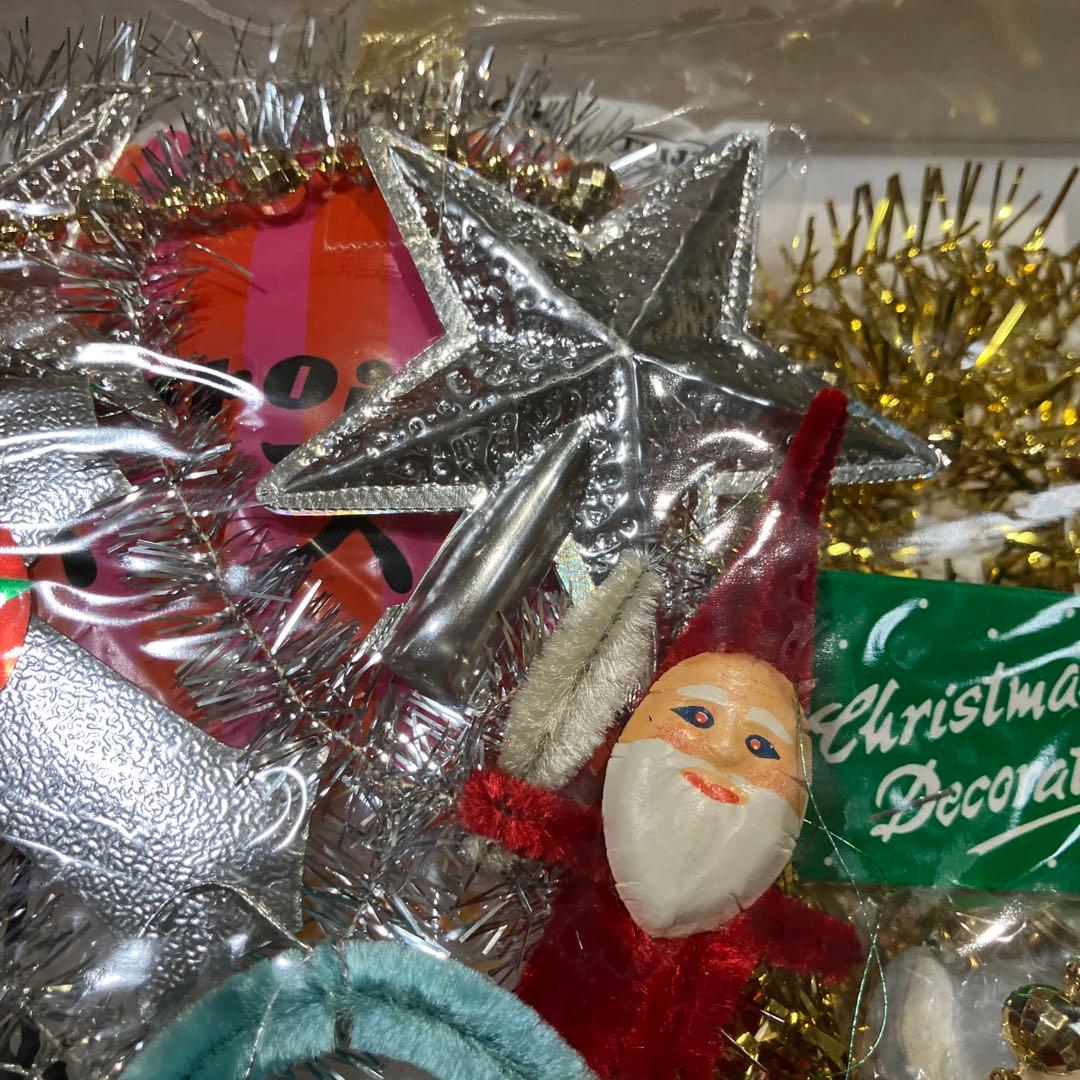 最終セール　昭和レトロ　当時物　ホームセット クリスマスツリーセット