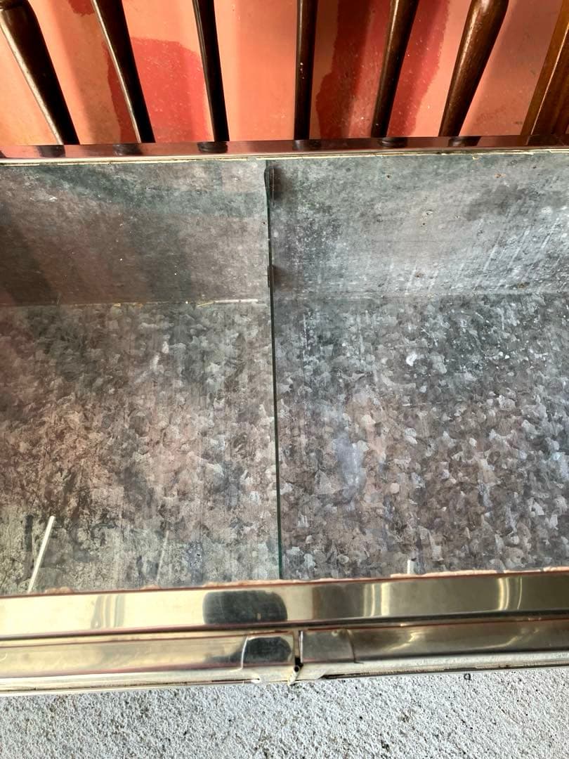 当時物　駄菓子屋ブリキショーケース