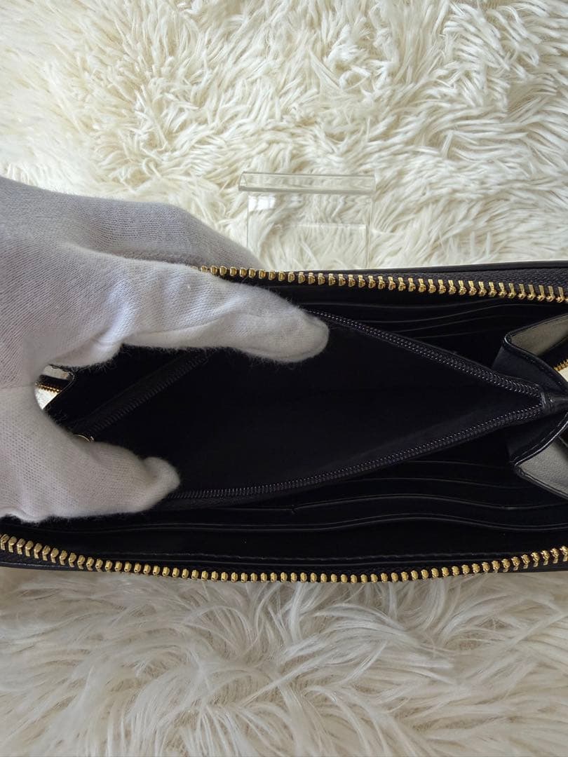 【正規品】COACHシグネチャー ラウンドファスナー長財布 F54630
