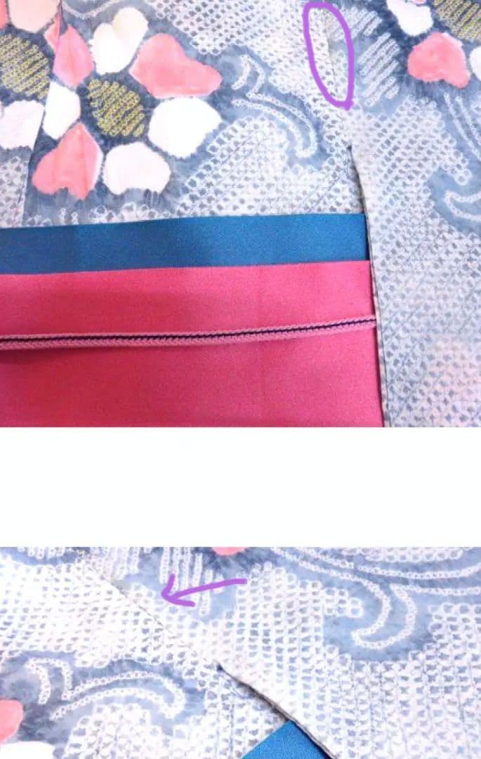 ☆百合子さま専用☆有松絞り　有松鳴海絞り　総絞り　浴衣