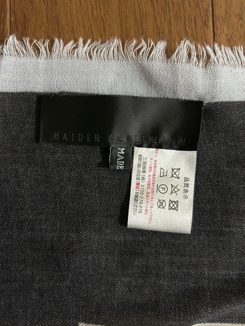 最終値下 HAIDER ACKERMANN 大判ストール マフラー