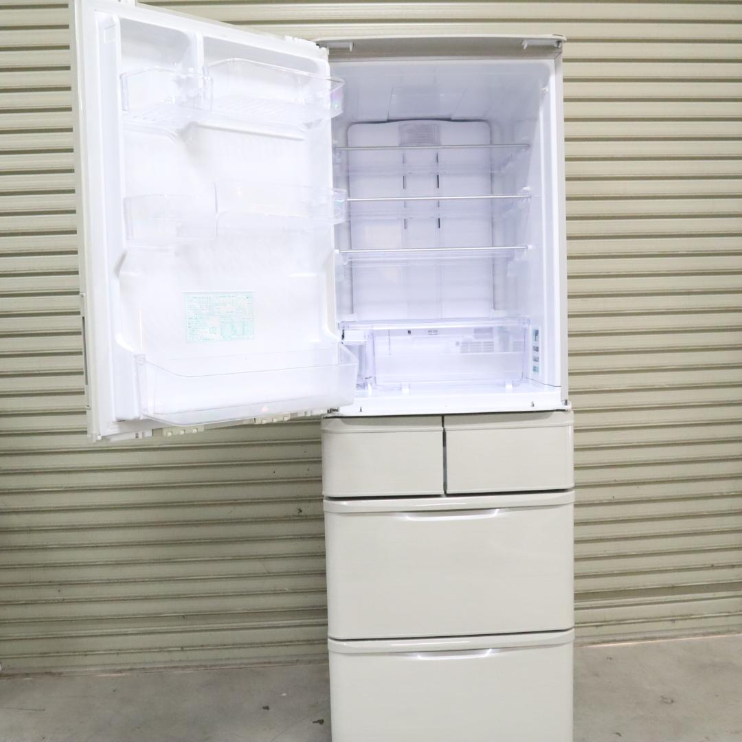 SHARP SJ-W411E-N 冷蔵庫 421L ホワイト B144