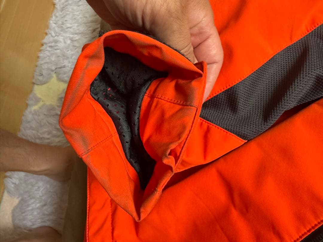 TAICHI メッシュジャケット オレンジ/ブラック RSJ328