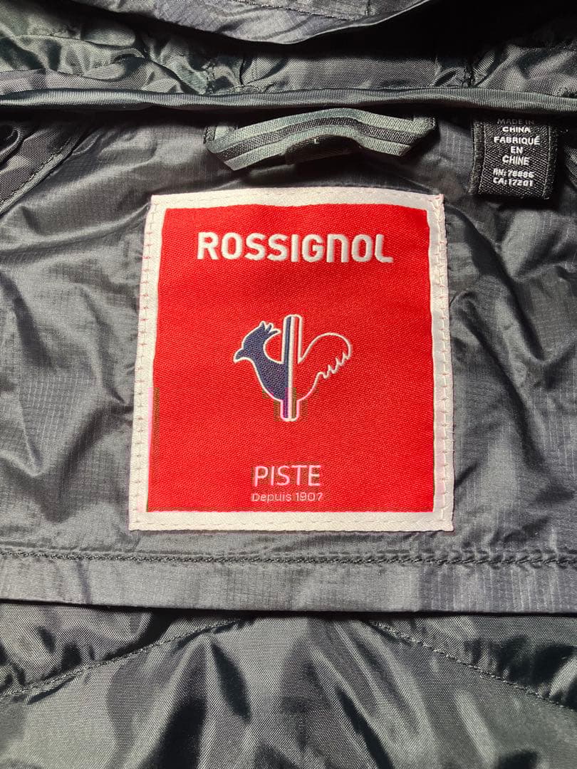 【レア美品】ROSSIGNOL (ロシニョール)ダウンジャケット　ブルゾン