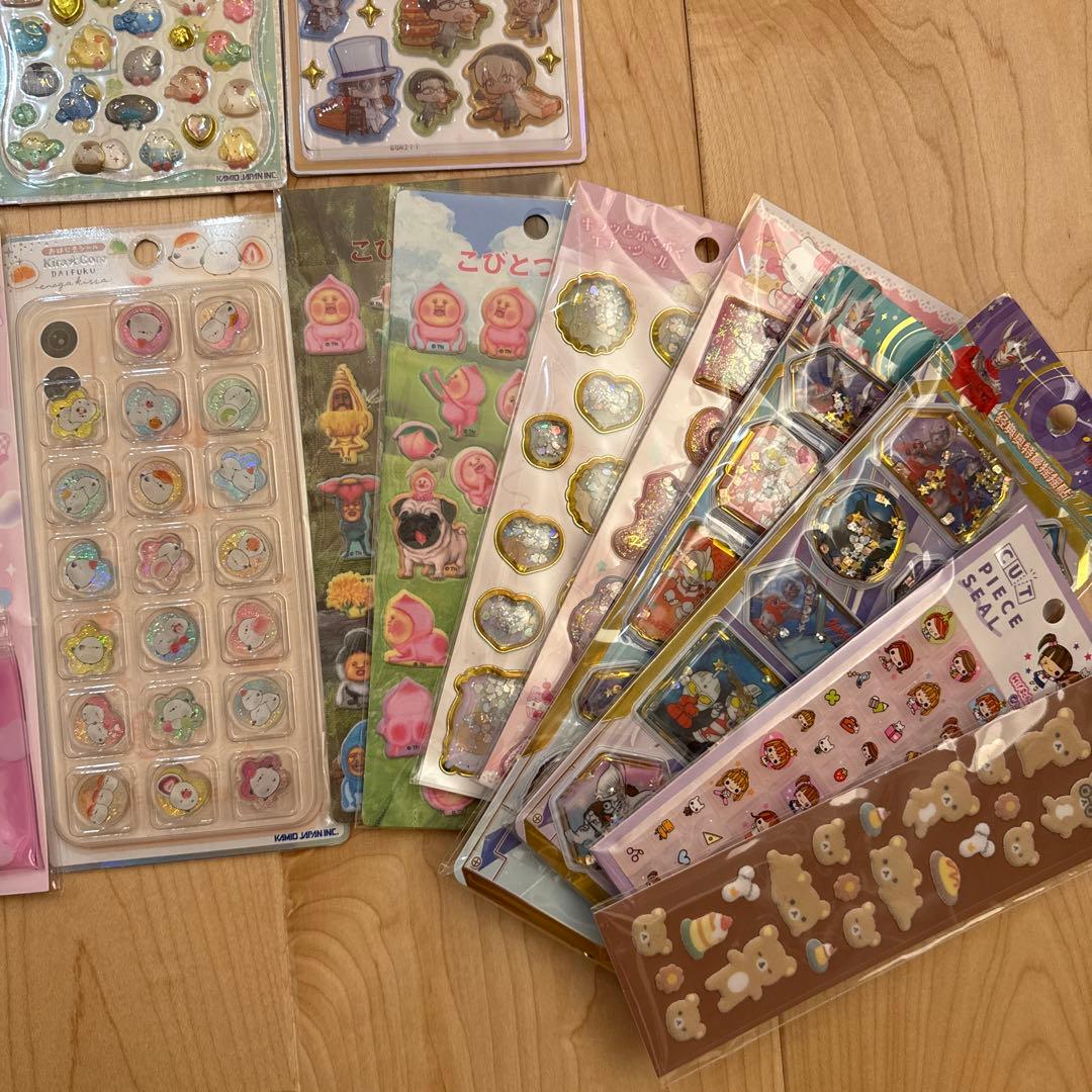 キ*ー様 ボンボンドロップシール サンリオ mini おはじきシール プチドロッ