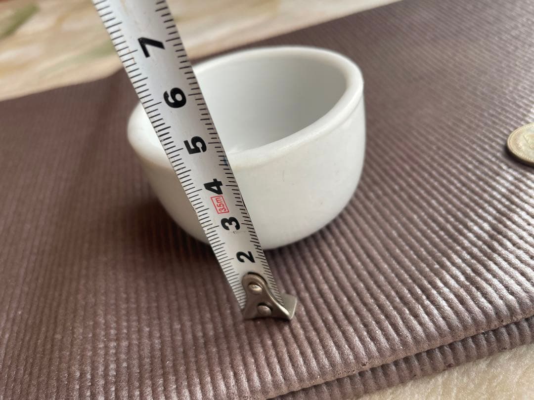 李朝　白磁　ぐい呑　分院　アンティーク