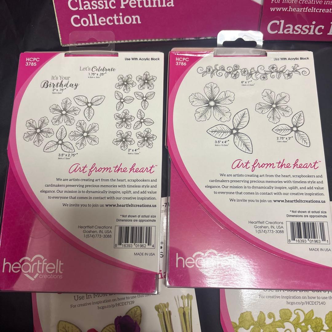 HC-8 Heartfelt Classic Petunia セット　未使用