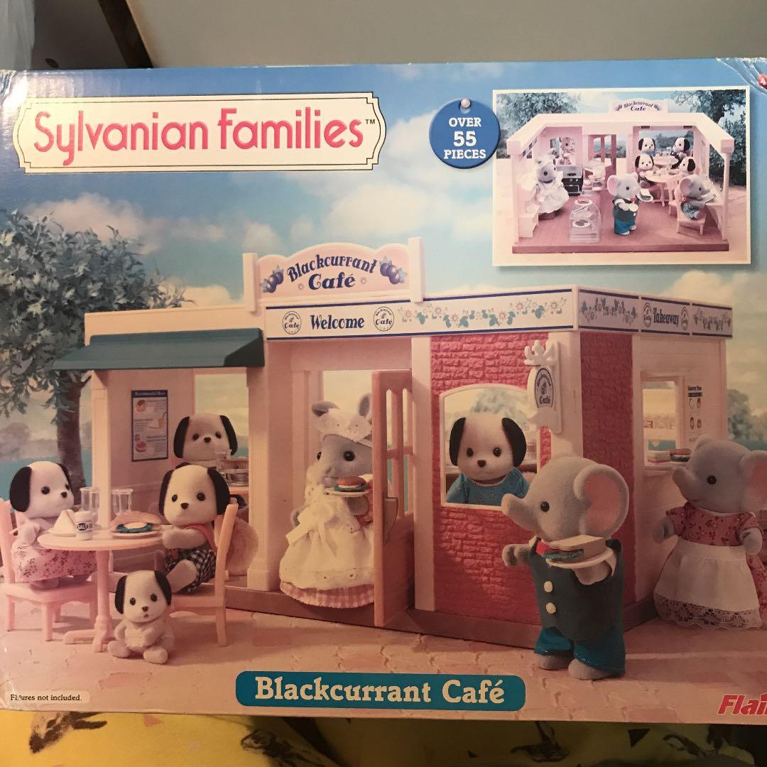 シルバニアファミリー　ブラックカラントカフェ