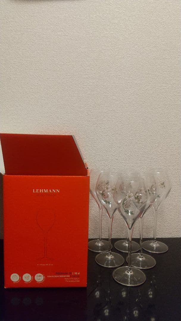 11月中価格。 ベルエポックシャンパングラス 24脚セット(6脚×4箱)