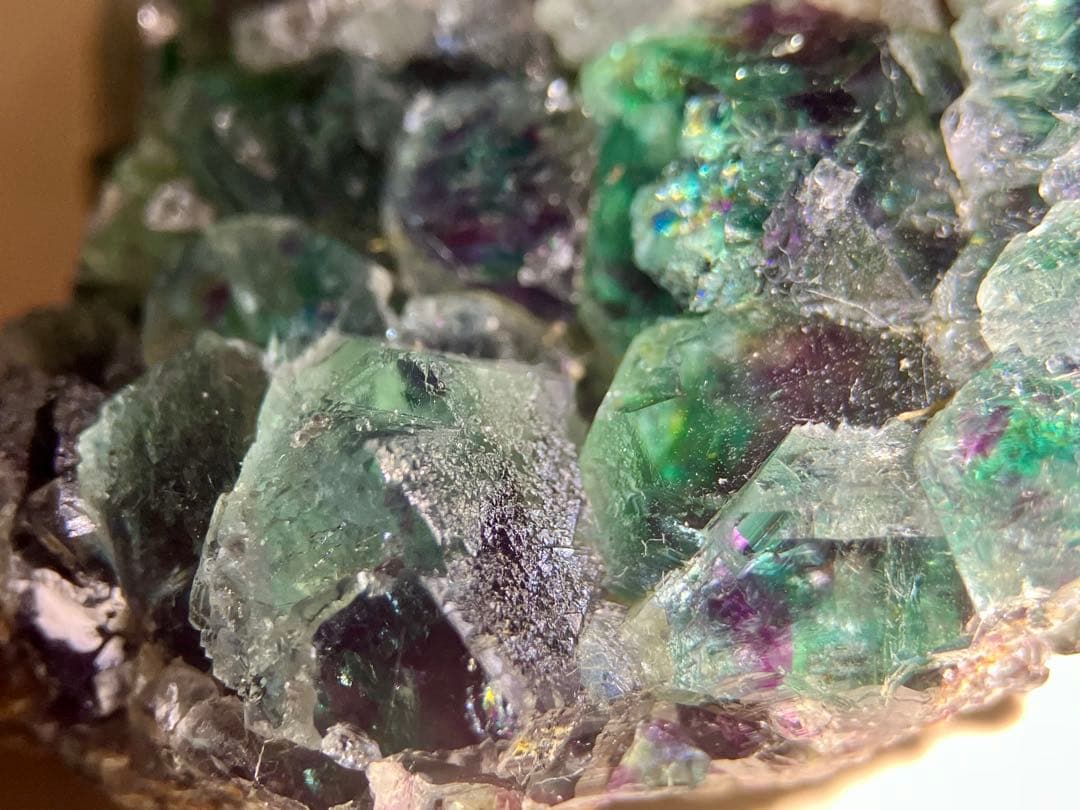 オコルスApit body産 フローライト 鉱物標本