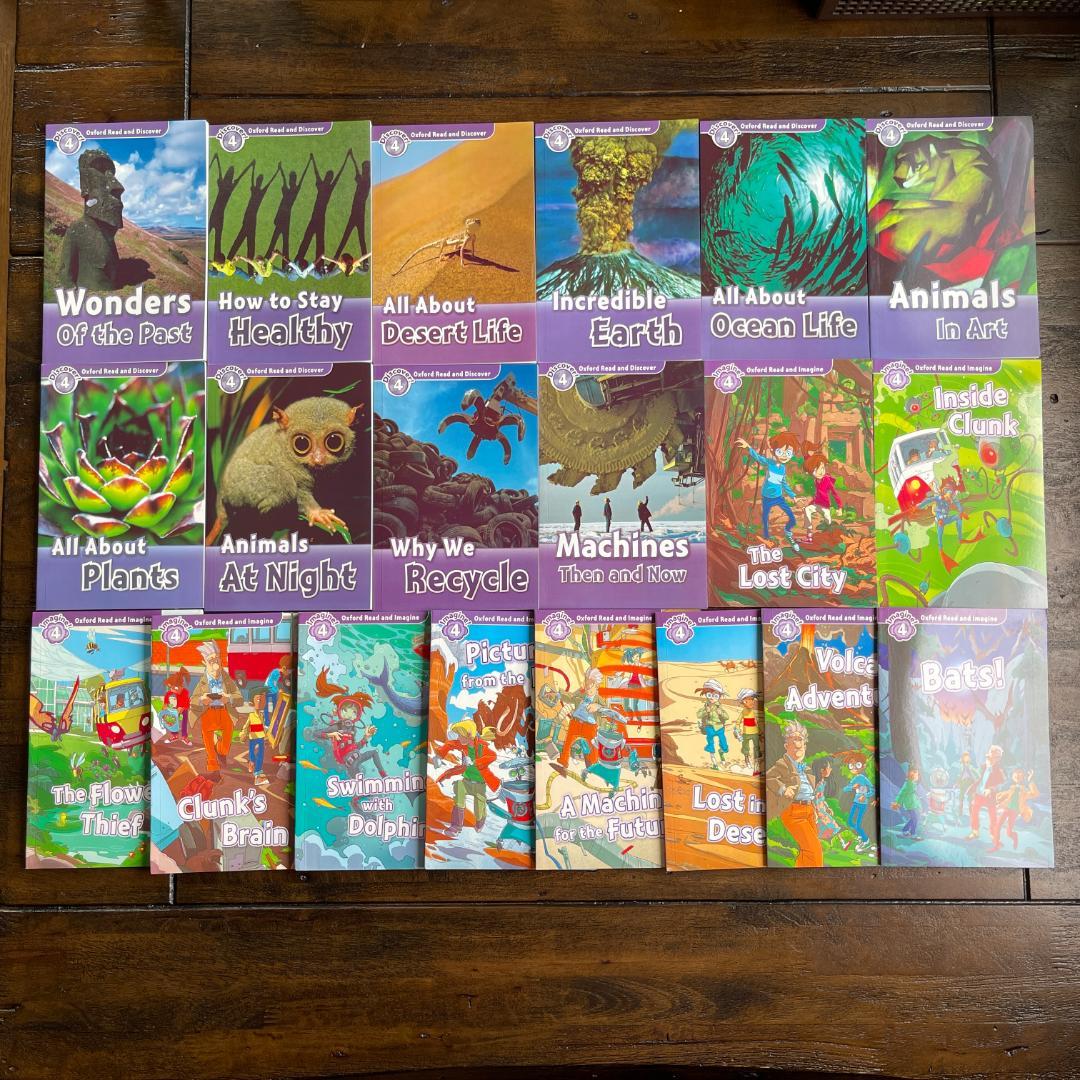 Oxford Read and Discover 108冊英語絵本