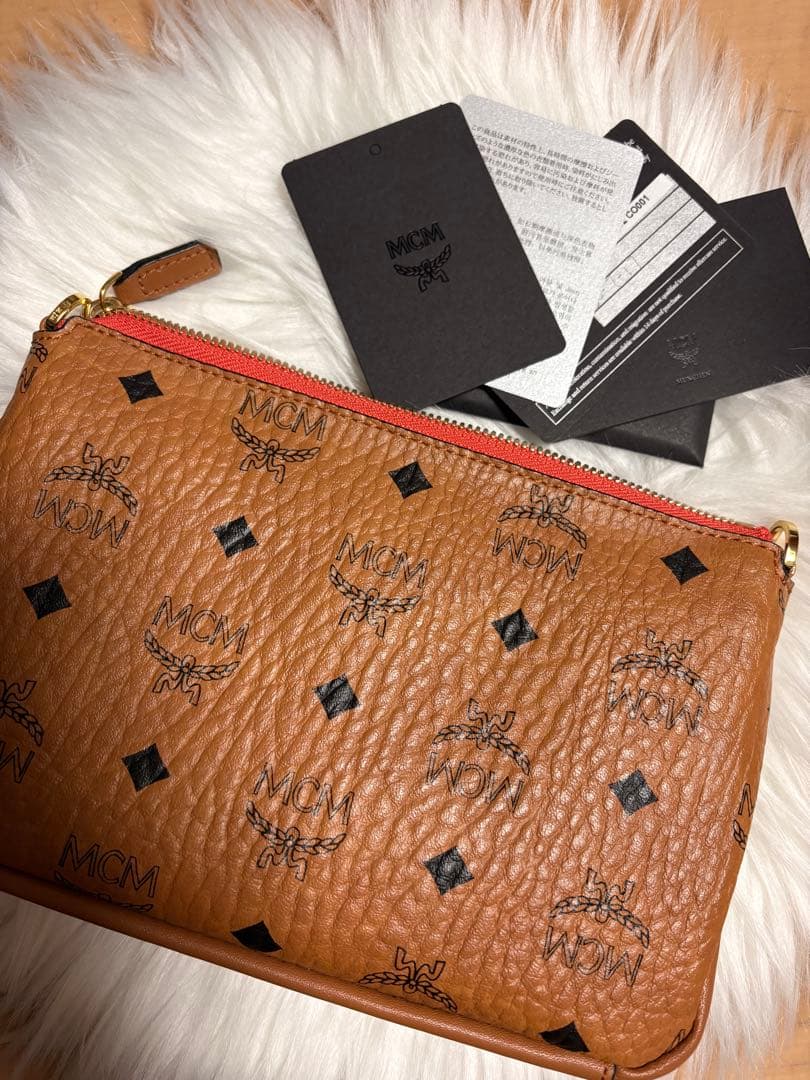 MCM ショルダーバッグ　クラッチバッグ　正規品