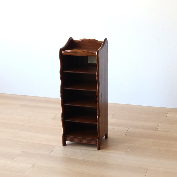 カリモク スリッパラック レトロ ヴィンテージ セン材