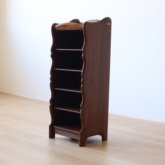 カリモク スリッパラック レトロ ヴィンテージ セン材