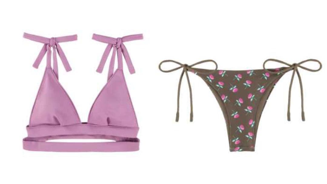 ROSYLUCE × ALEXIA STAM トライアングルビキニ