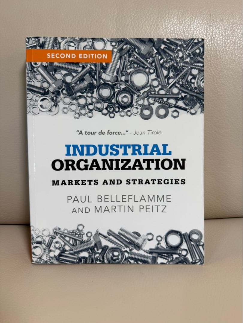 ビジネス・経済 INDUSTRIAL ORGANIZATION