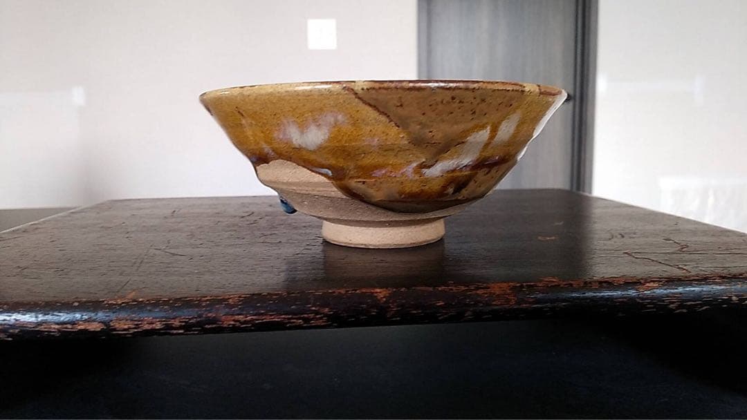 赤膚焼　日本美術，古美術　茶道具　茶碗　茶器　アンティーク　遠州七窯